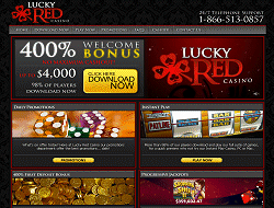LUCKY RED CASINO: No Deposit Gambling Casino Chip Codes for February 21, 2024